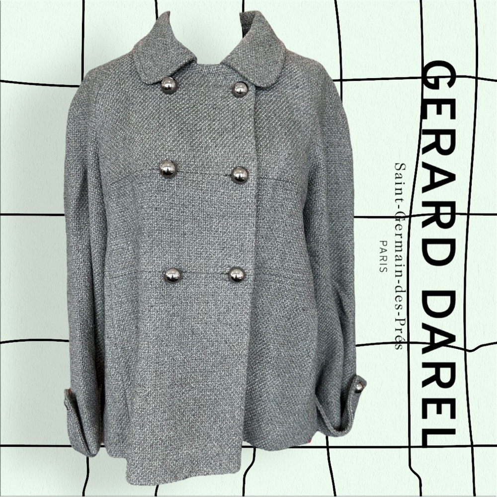 Gerard Darel Wool-Blend Peacoat